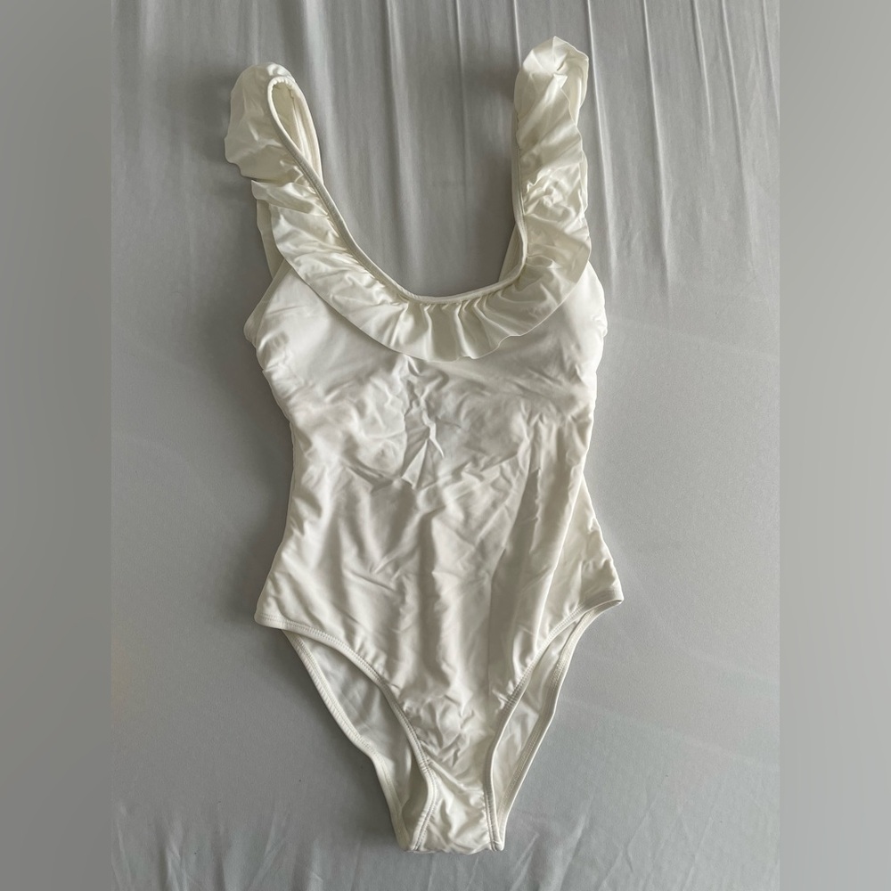 Sugar Coast by Lolli Swim - White One-Piece Swimsuit
